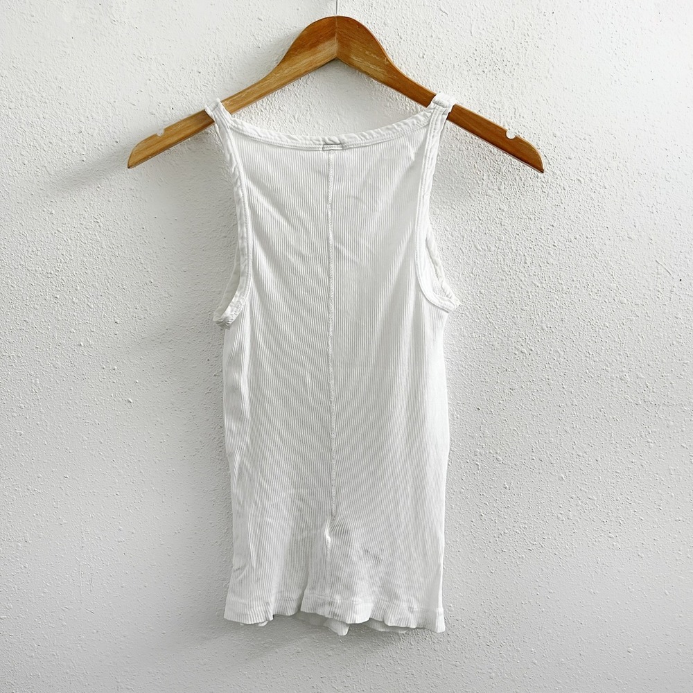 RE/DONE Hanes Ribbed Tank Size Small - Picture 2 of 6